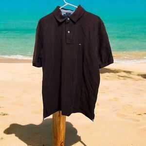 Tommy Hilfiger Brown Polo Men's Size L